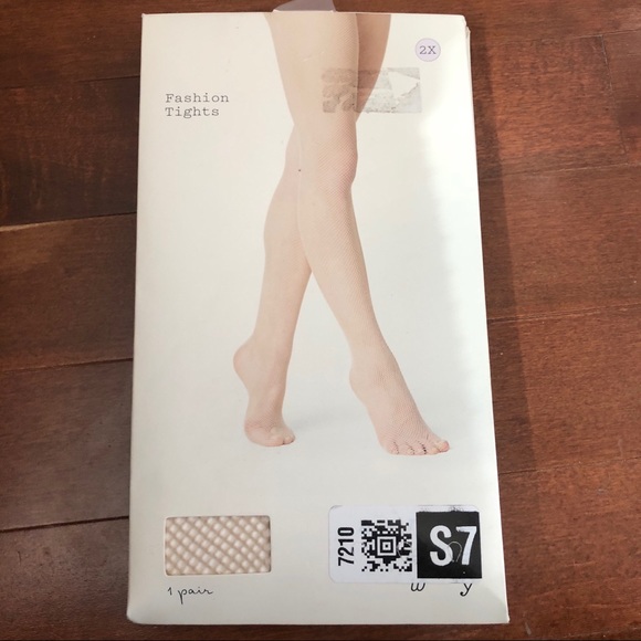 Torrid Target Plus Size Nude Fishnets Tights Size 2X